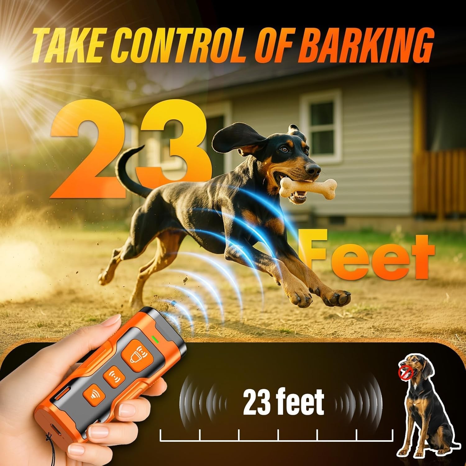 Safe & Versatile Dog Behavior Corrector