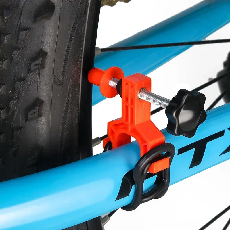 Mini Bicycle Wheel Truing Stand MTB Rim Adjustment Repair Tool Accessory
