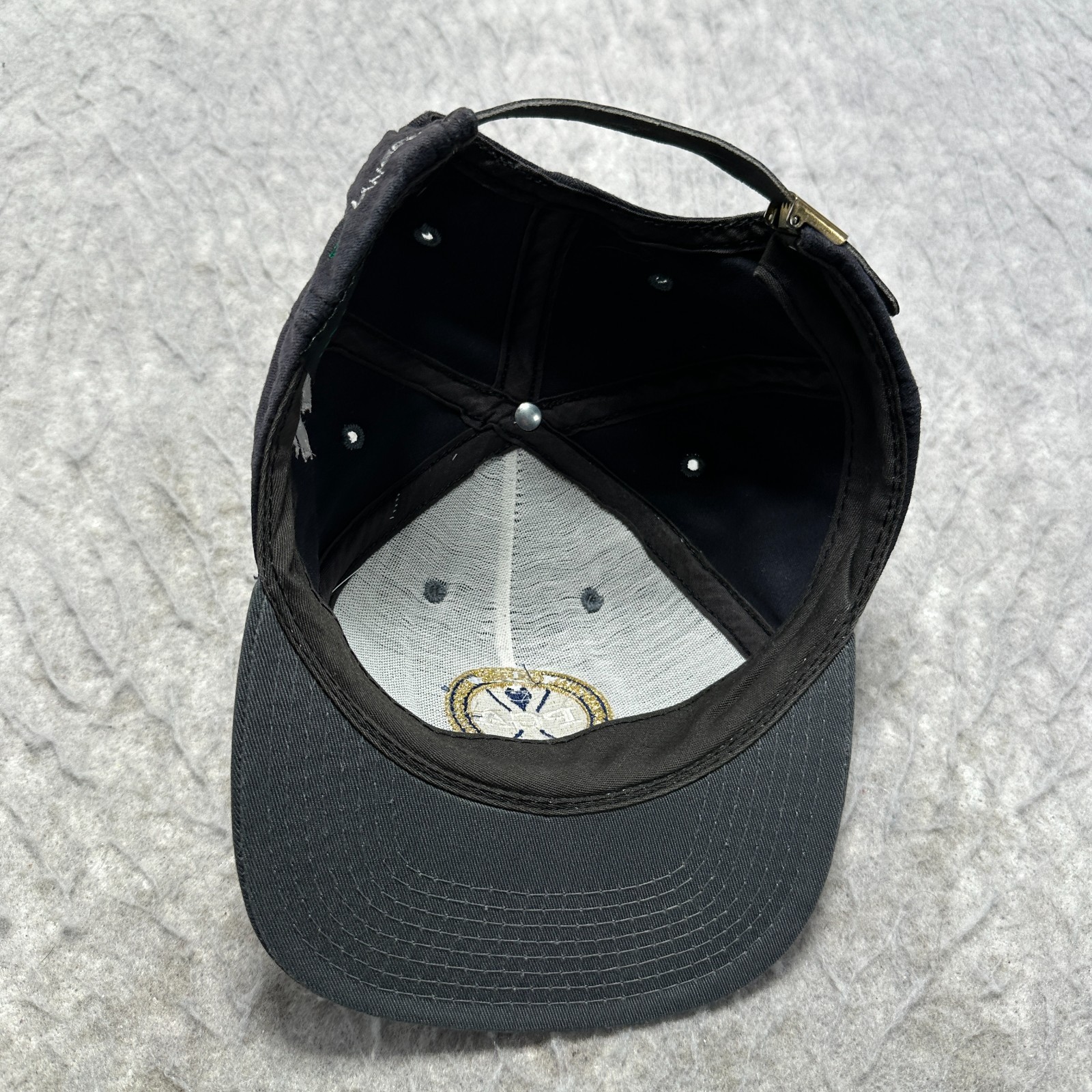 Langert PGA Hat Cap Gray Strapback Mens OSFA Adjustable