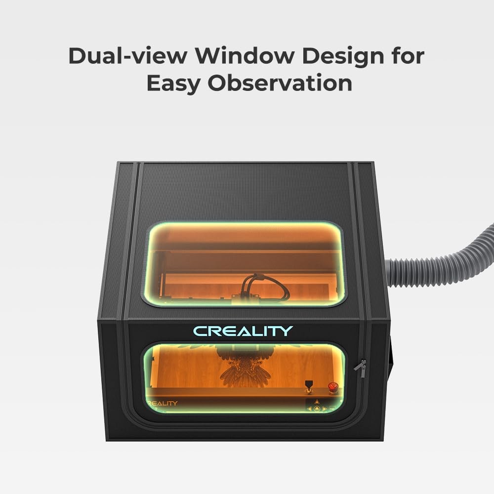 Creality Laser Engraver Enclosure Pro Fireproof and Dustproof Protective Cover