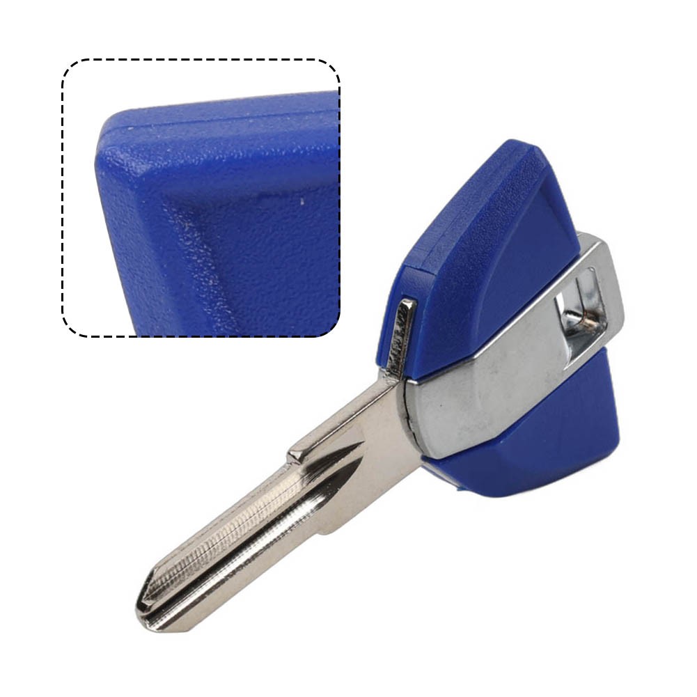 Motorcycle Uncut Blank Blade Key Blue For BMW G310GS G310R  GT F700 F800GS C650