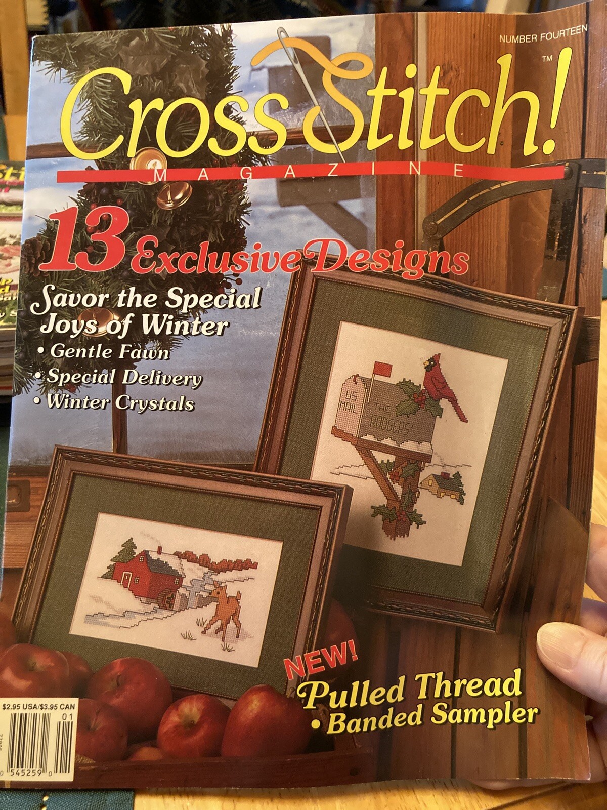 CROSS STITCH! MAGAZINE #14 DECEMBER/JANUARY 1993 Color Charts