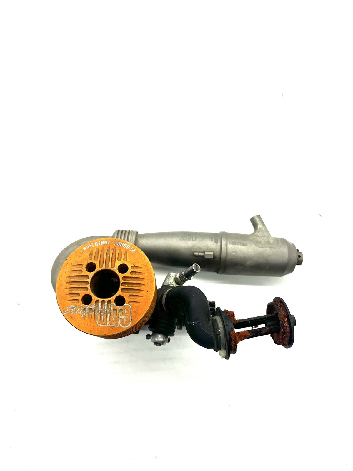 GRP .21 Nitro Engine 1/8 With Tuned Pipe & Carb