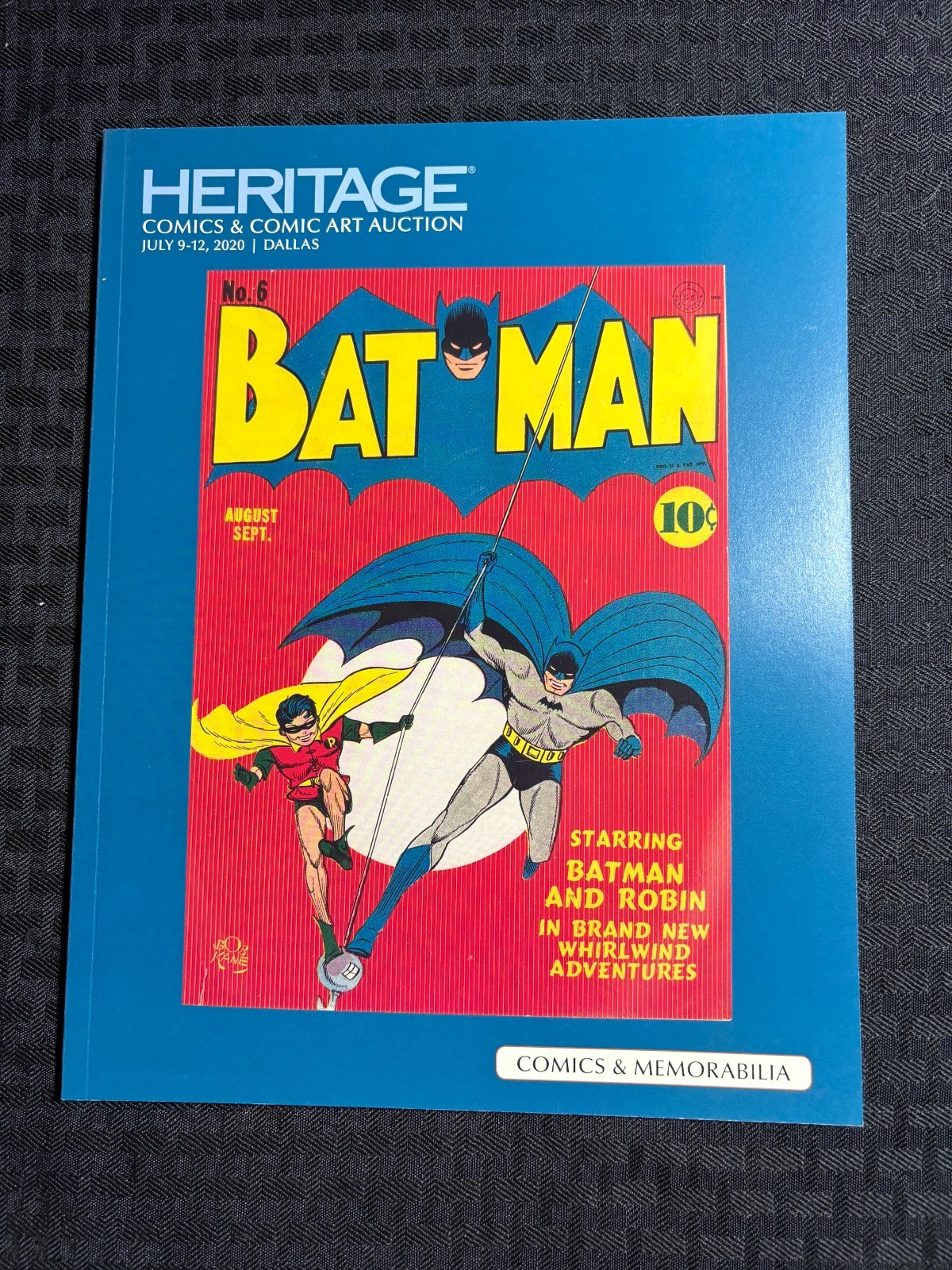 2020 July 9-12 HERITAGE 98pg Auction Catalog FVF 7.0 Comics & Memorabilia