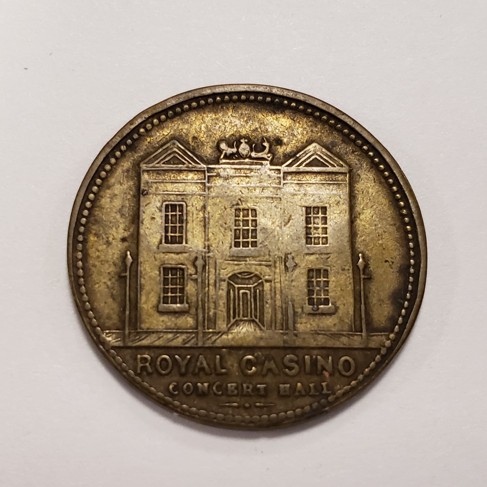 Royal Casino Concert Hall Promenade Manchester Token - SKU-F9817