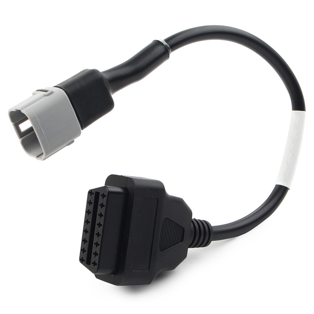 6Pin OBD2 Motor Diagnostic Adapter Code reader Cable Connector For Suzuki GSX-R
