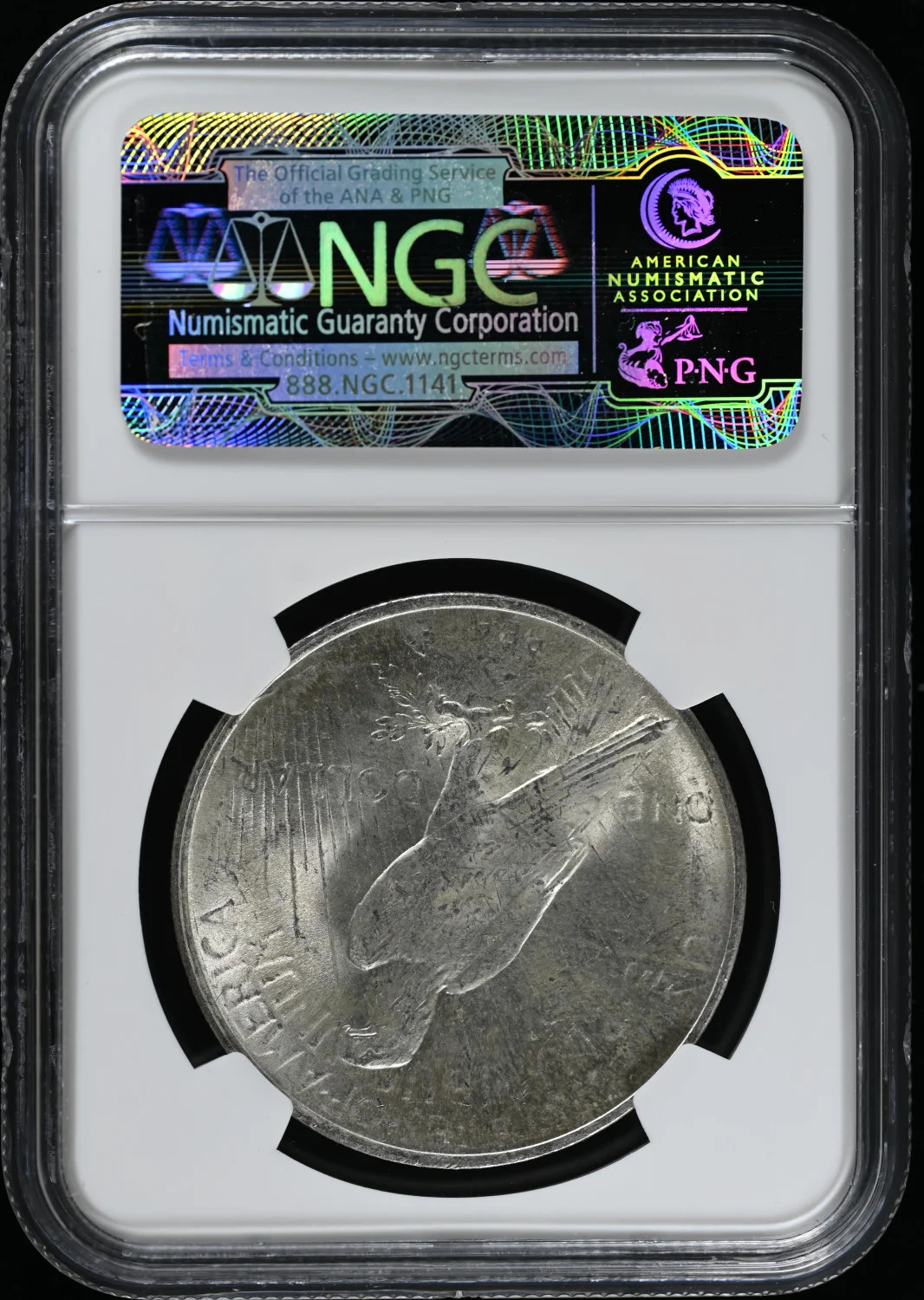 1923 Peace Silver Dollar NGC MS-64