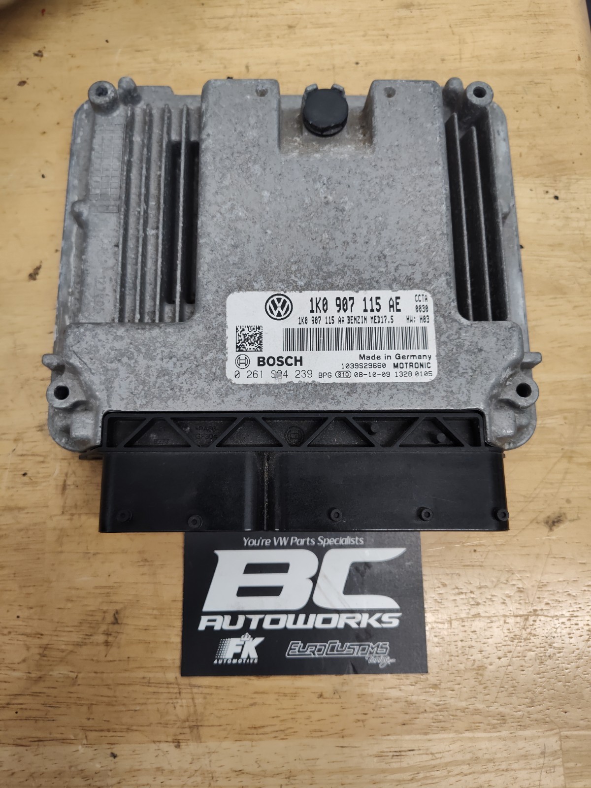 Programmed VW 08 09 GTI Jetta 2.0T CCTA ECU EngineComputer 1K0907115AE Plug&Play