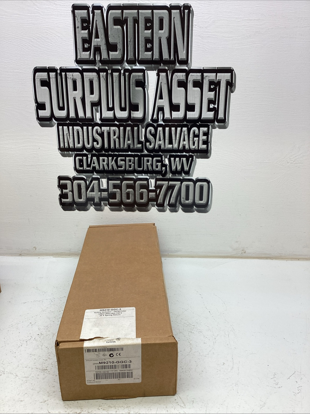 Johnson Controls Rotary Actuator M9210-GGC-3 24 VAC/VDC SEALED BOX