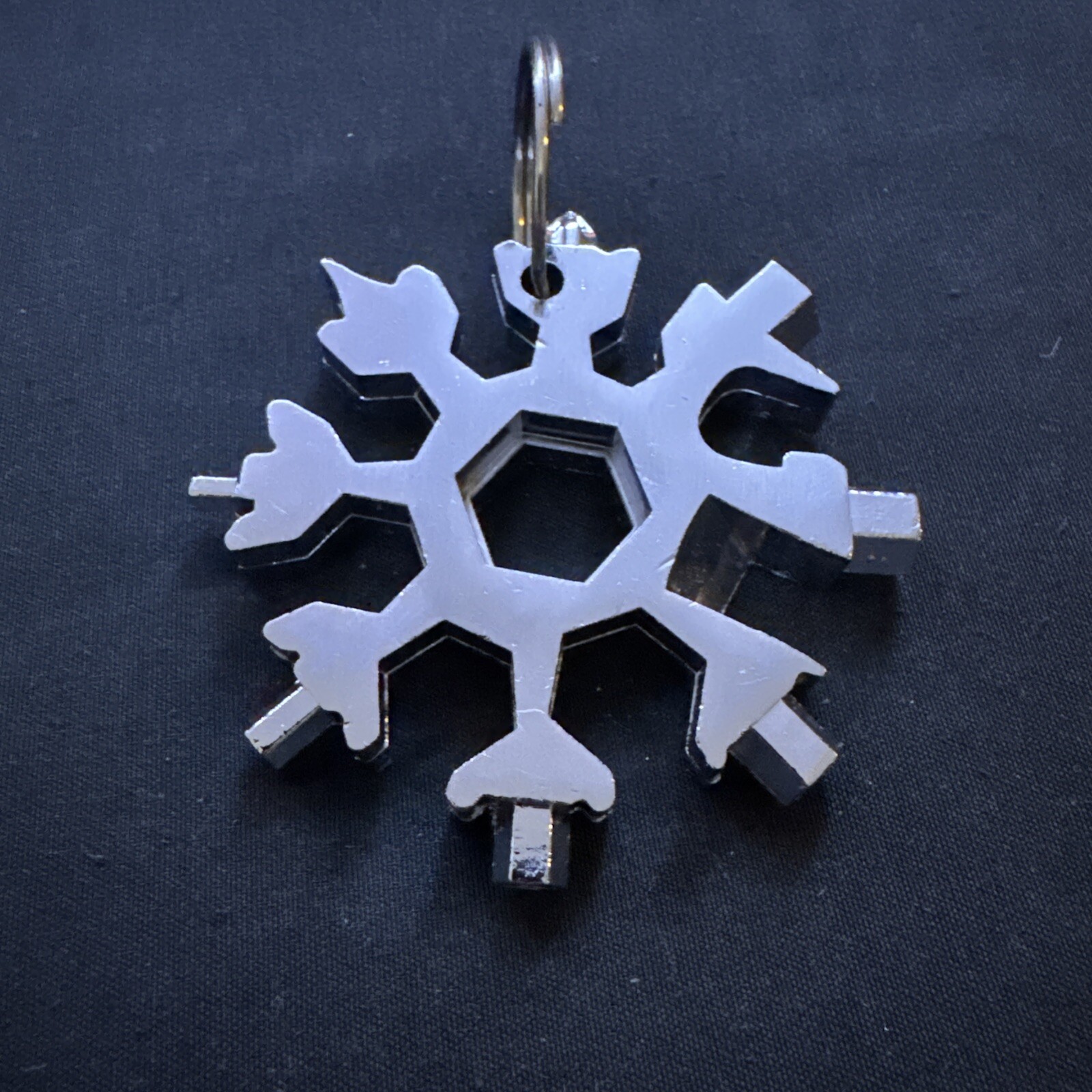 18-in-1 Snowflake Multitool, Stainless Steel Snowflake Bottle Opener