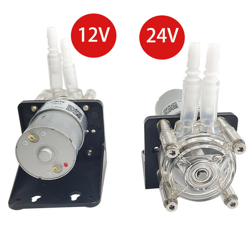 DC12/24V Peristaltic Pump Large Flow Dosing Pump Vacuum Aquarium Analytical