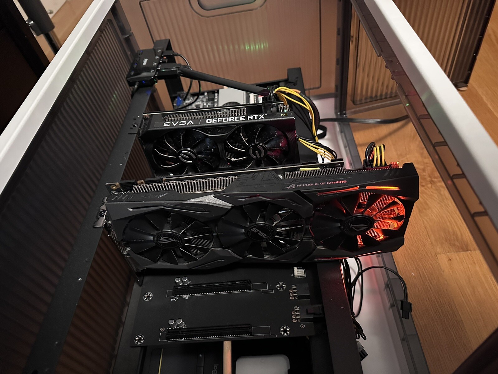 Pre-Built Crypto Mining Rig – Dual RTX GPUs – Stylish Tony Stark-Inspired Case