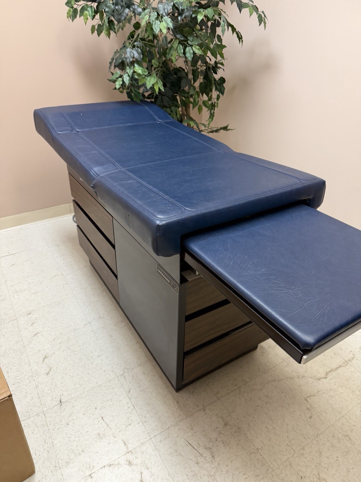 Midmark 104 Examination Table Blue Upholstery with Drawers