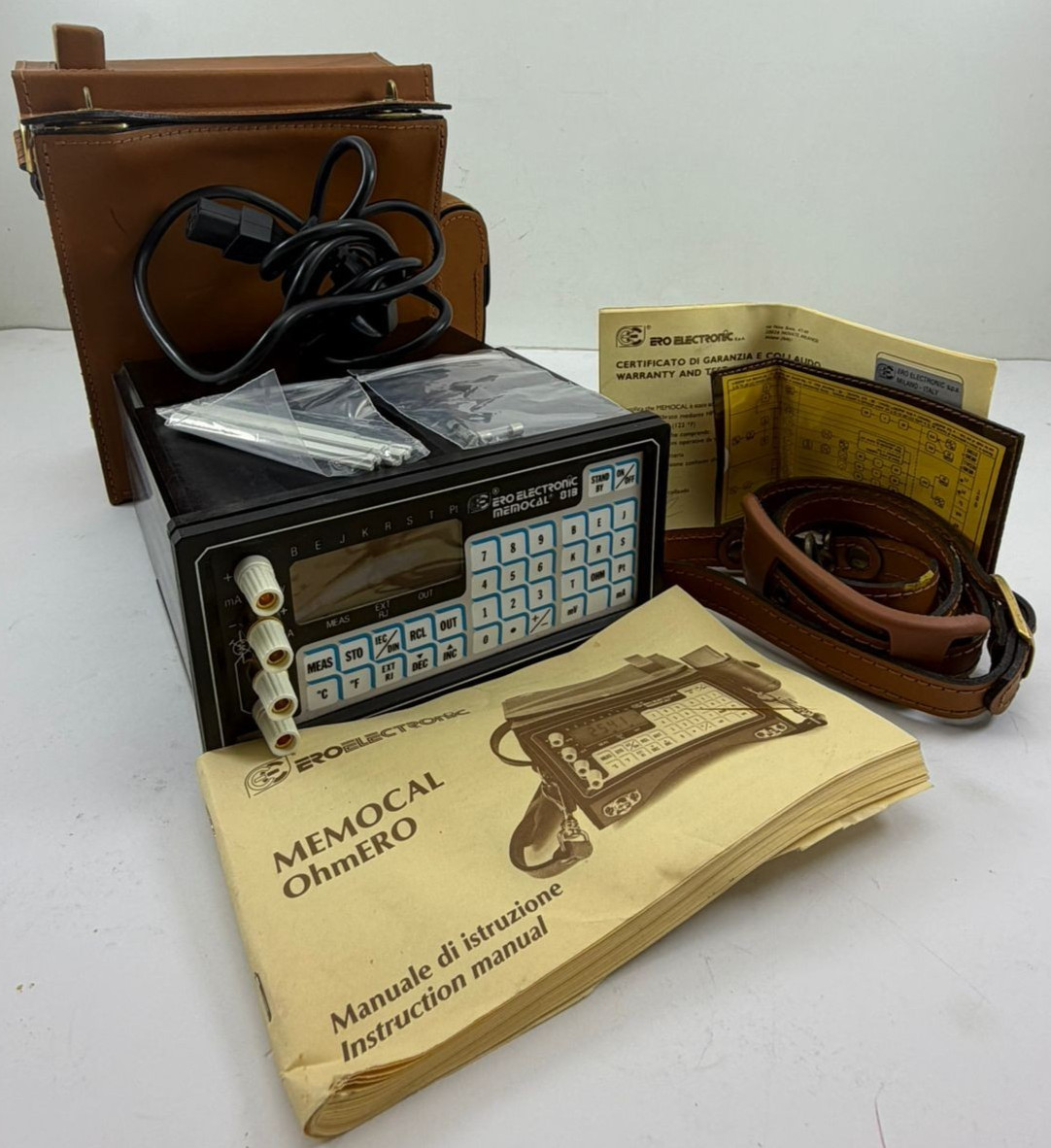 ERO Electronic Memocal 81B PORTABLE PROCESS CALIBRATOR SIMULATOR