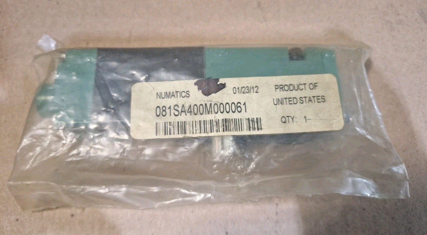 *NEW* NUMATICS 081SA400M000061 PNEUMATIC SOLENOID VALVE