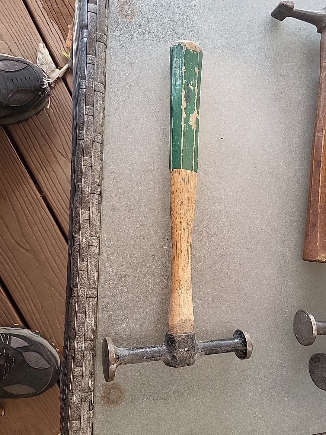 Vintage Proto 1421 Auto Body Hammer With Wood Handle USA!