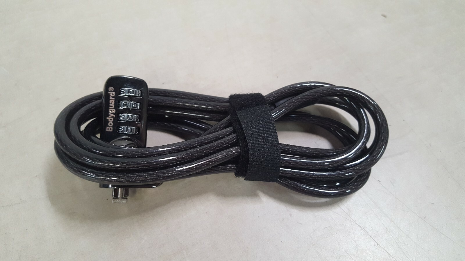 Bodyguard Notebook Laptop Combination Lock Security Cable - 4 Digital Password