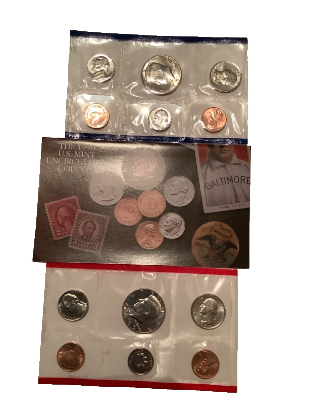 1990 US Mint Set Philadelphia Denver