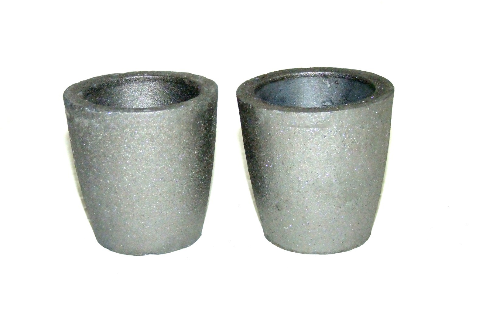 2 Pack #1 1kg Clay Graphite Crucible Cup For Furnace -Torch Melting