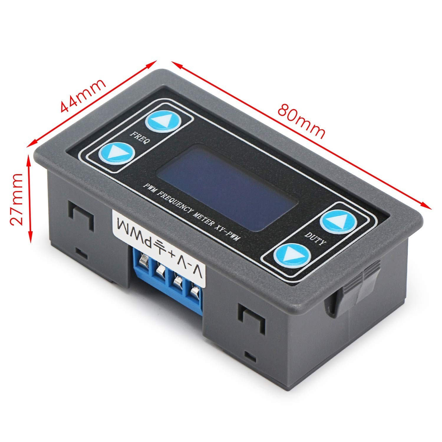 Compact 2pcs Signal Generators - DC 3.3-30V, LCD Display, Ideal for MCU Projects