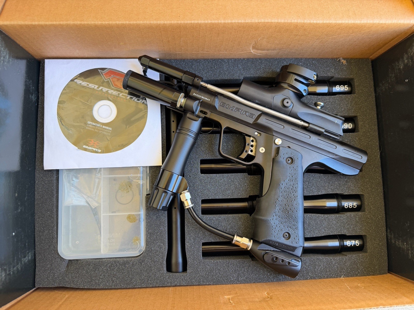 Empire Resurrection Autococker Black Paintball Gun