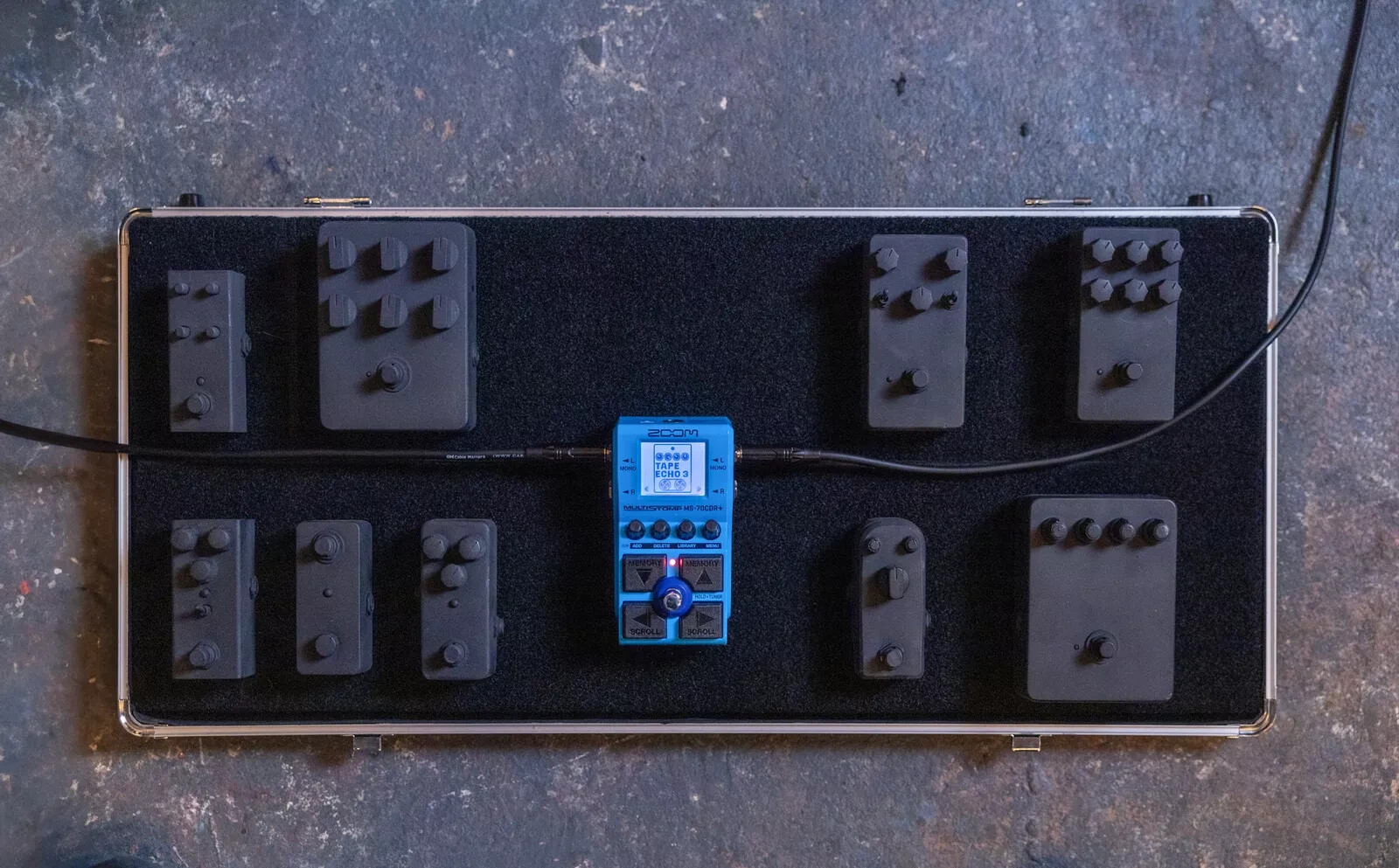 Zoom MS-70CDR+ MultiStomp Guitar Effects Chorus/Delay/Reverb Pedal