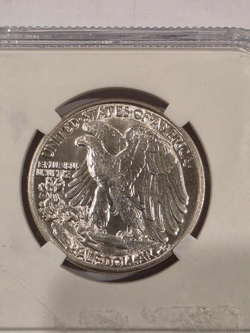 1941 Walking Liberty Half Dollar MS65