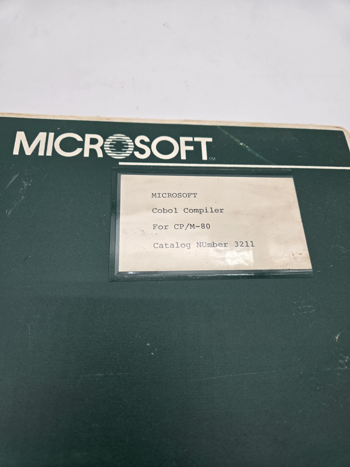 Microsoft User's Guide COBOL Compiler Cp/m-80