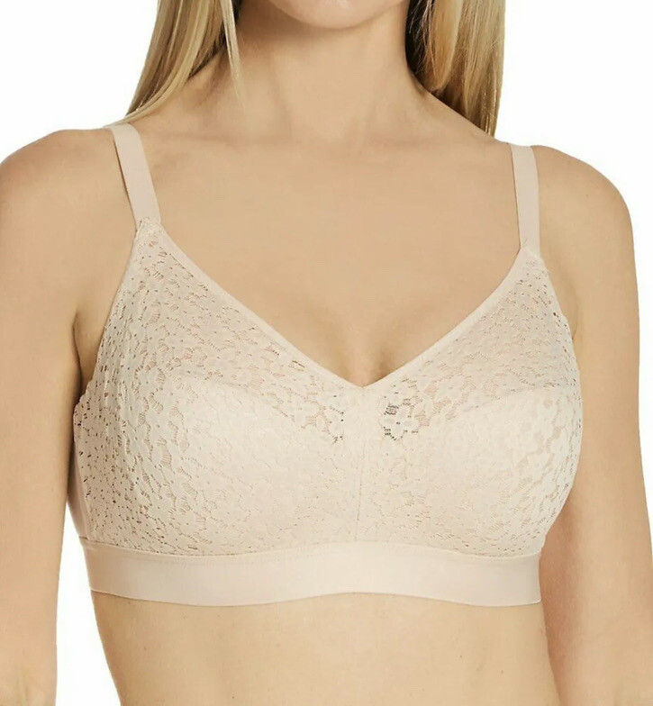 CHANTELLE 13F8 NORAH SUPPORTIVE WIRELESS BRA NUDE NEW SIZE 36DD