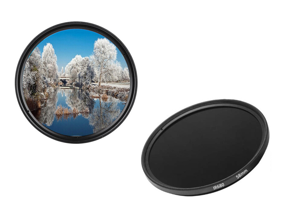 58mm IR680 Infrared Filter IR Filter 58mm IR 680 dHD Digital Pass Filter