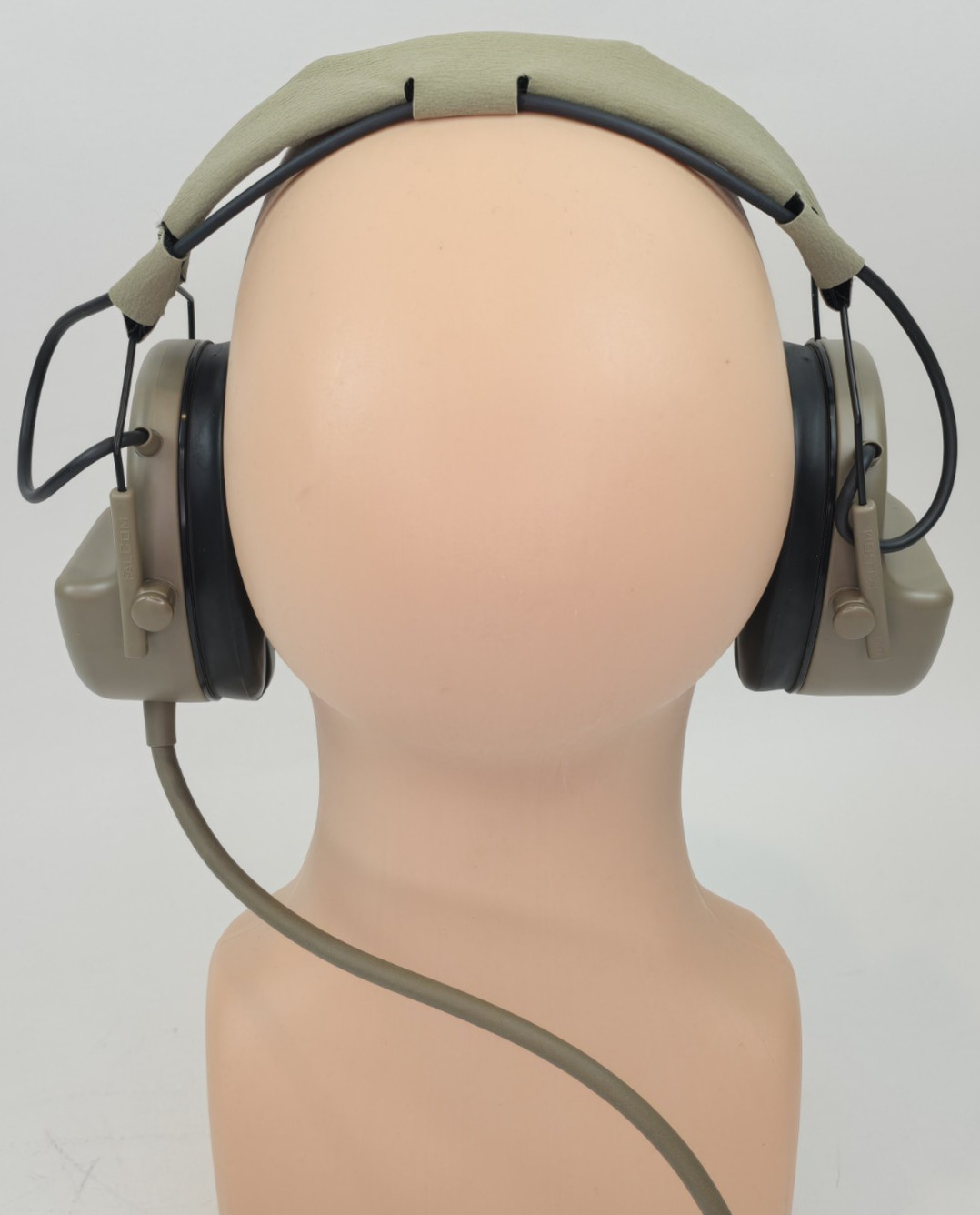 FalCom OTE2000 Over The Ear Headset Tan New In Box