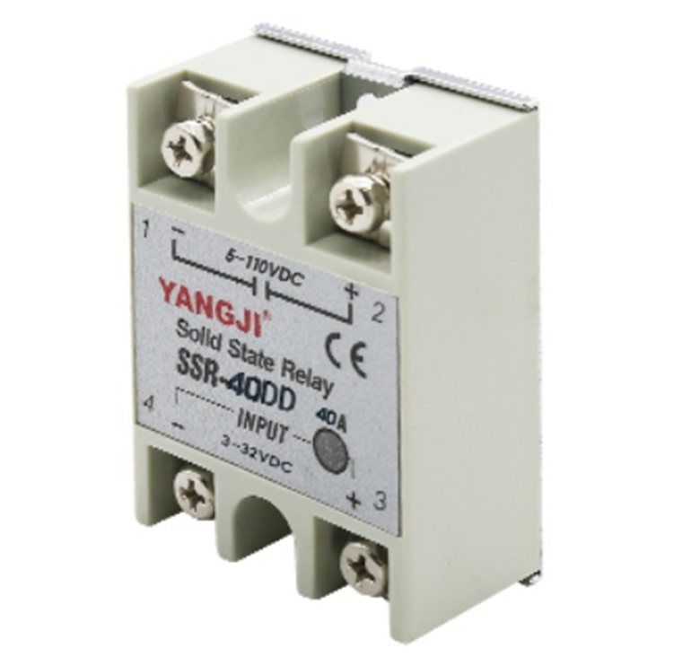 DC controlled DC DC-DC single-phase solid state relay SSR-40DD