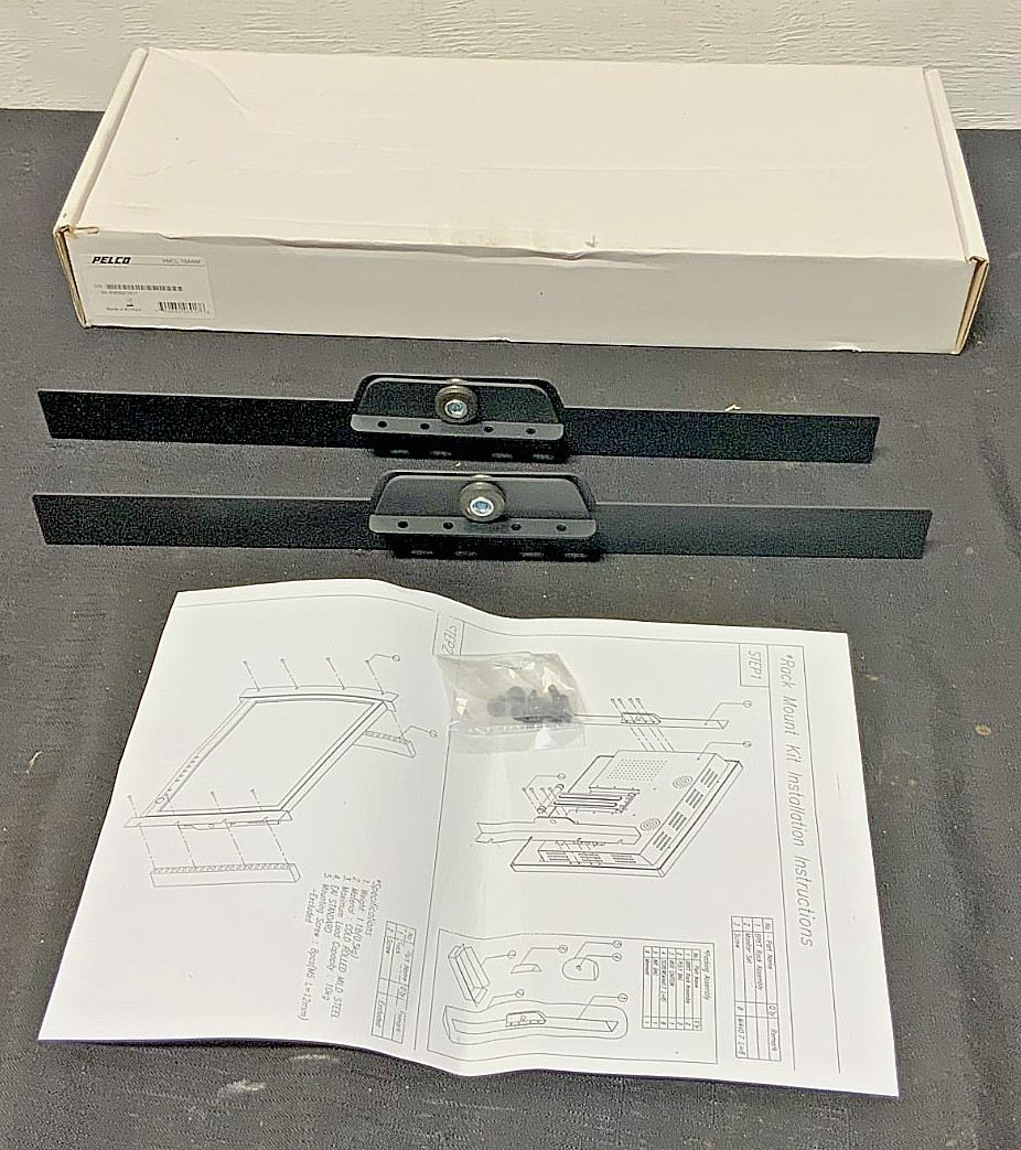 NEW Pelco PMCL-19ARM Rack Mount Kit for 19-Inch Monitor A9C