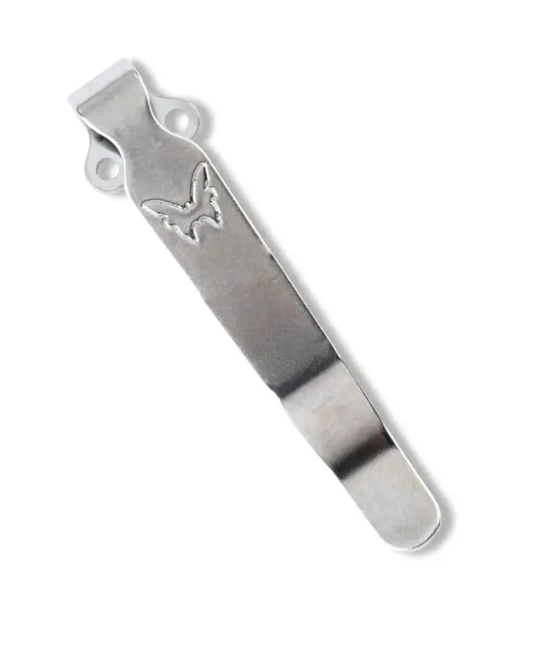 Benchmade OEM Deep Carry Pocket Clip - Satin/Chrome Finish