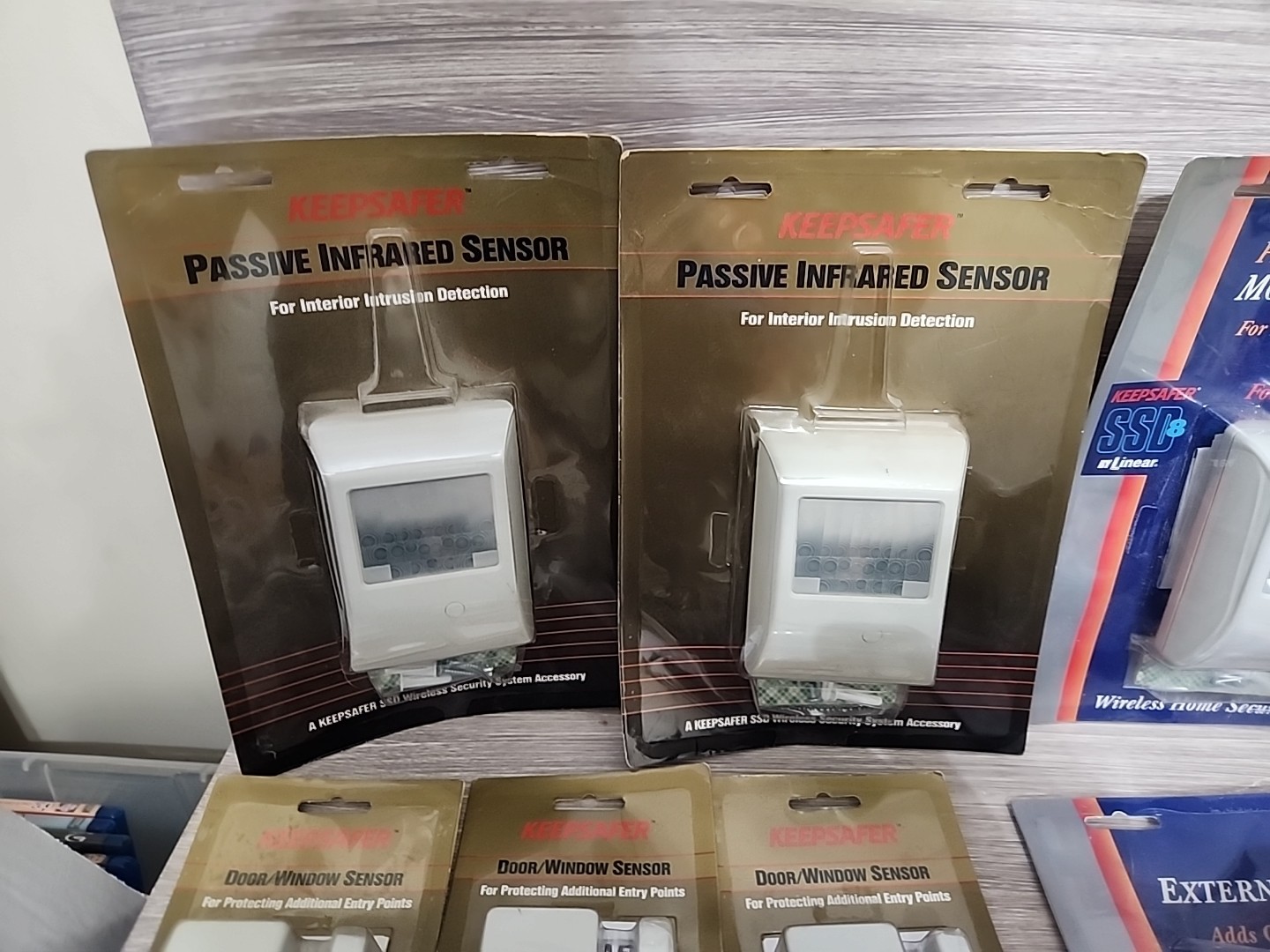 SSD Security By Linear Residential Security System Lot Reciever, Sensors, Siren