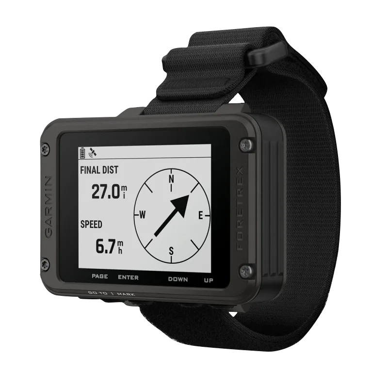 Garmin Foretrex 801 Wrist-mounted GPS Navigator Hunting w/ Strap 010-02759-00