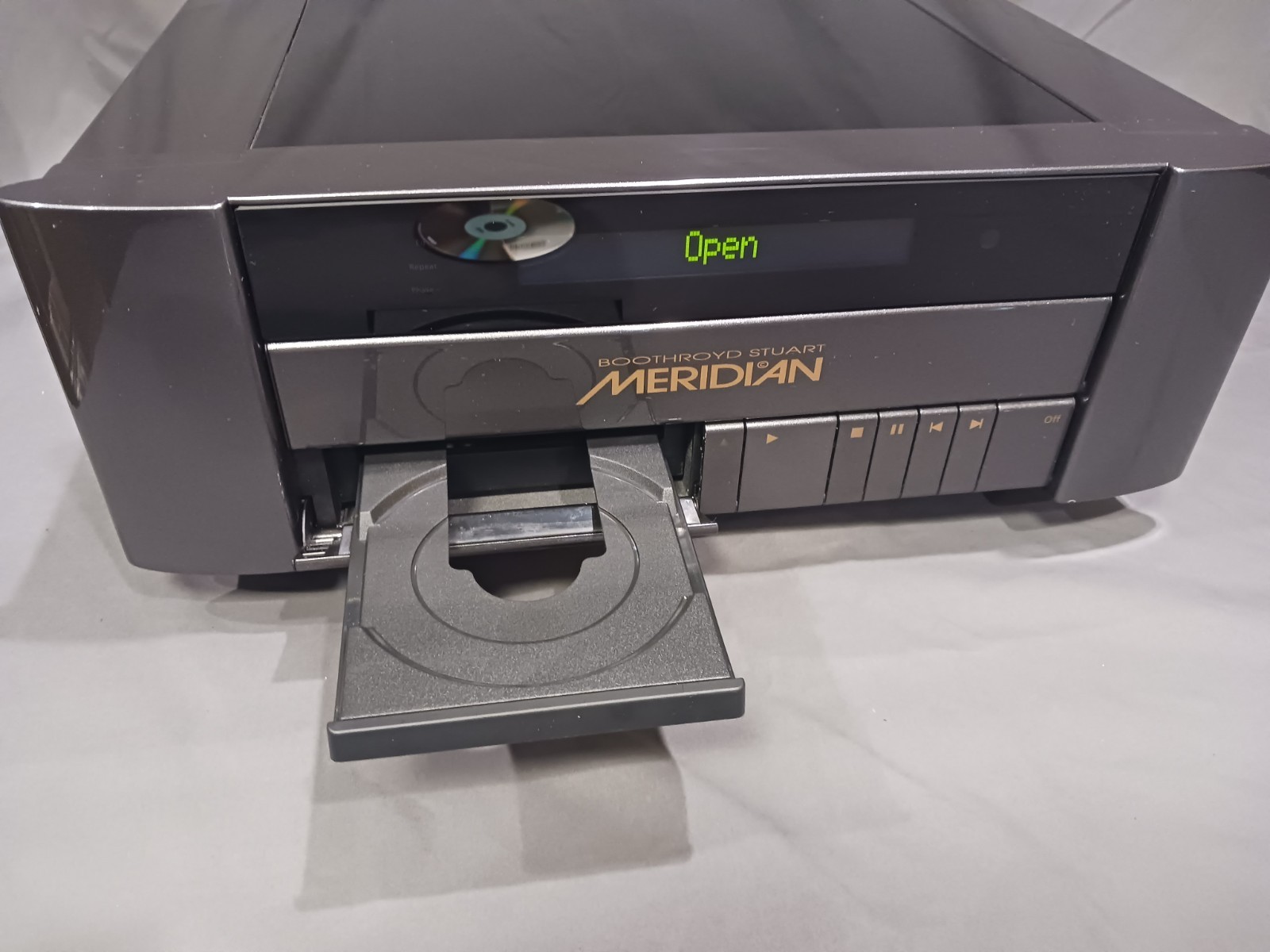 BOOTHROYD STUART MERIDIAN SIGNATURE REFERENCE CD PLAYER 808.2