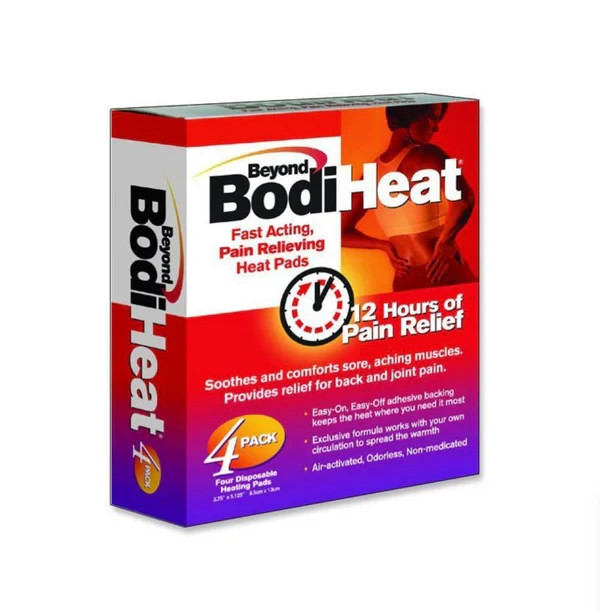 Beyond BodiHeat Heat Pads, 4 Ct