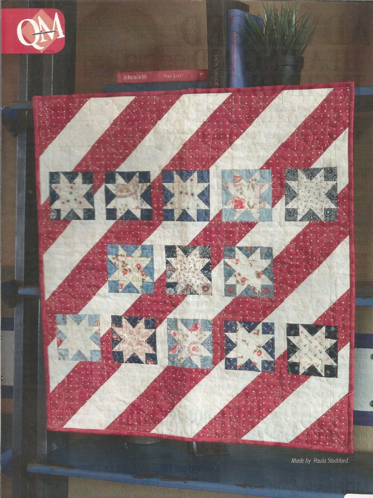 A0477  PETITE THIRTEEN WALLHANGING QUILT PATTERN/INSTRUCTIONS