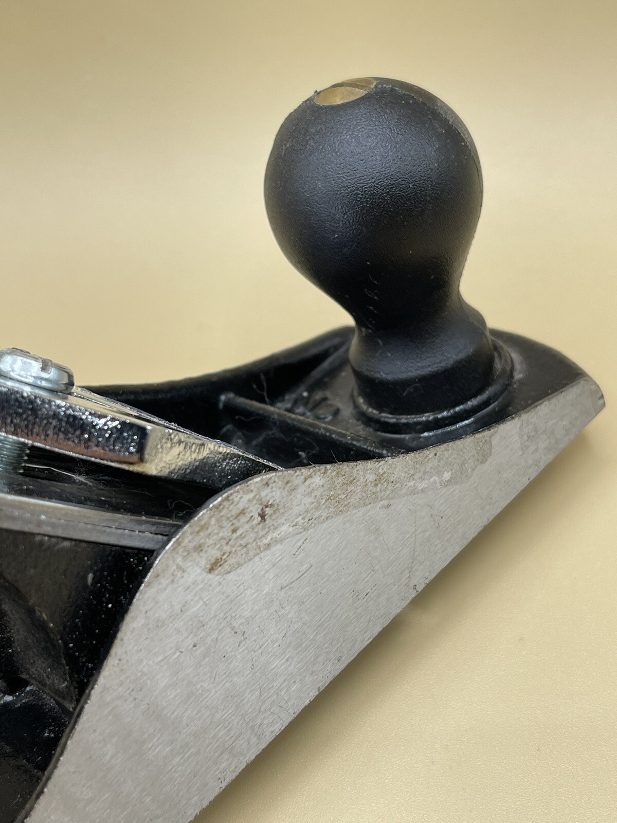 Mastercraft No.4 Smooth Plane Blade Hard Plastic Handle Quick Release Adjustable