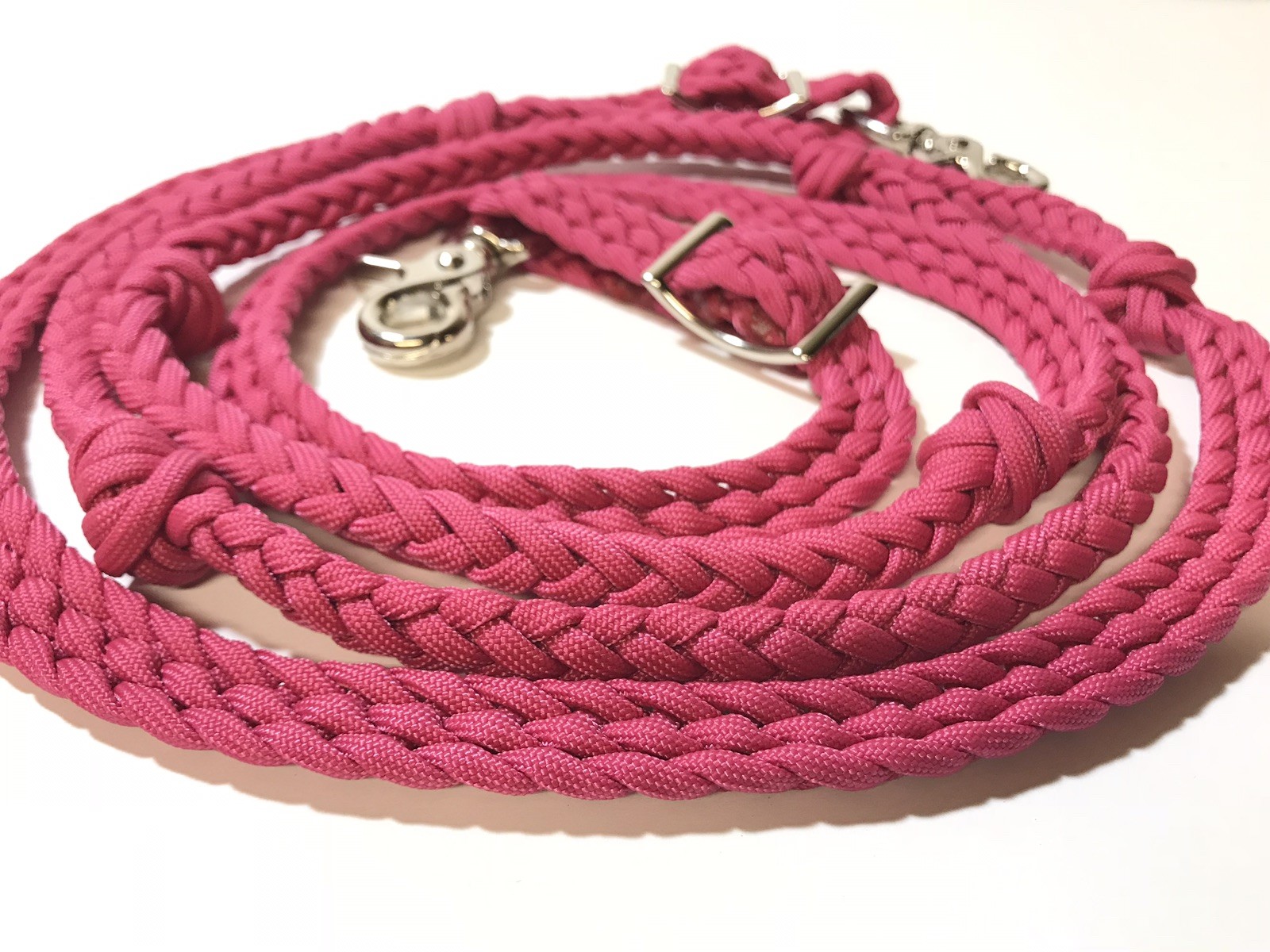 Barrel Reins fuschia