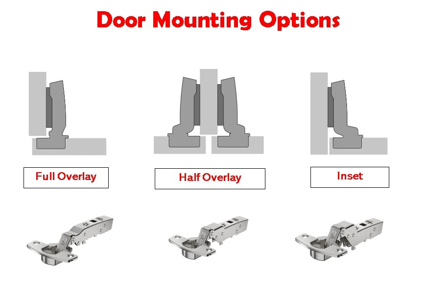 Hettich Intermat 110° Hinges (Non Softclose)