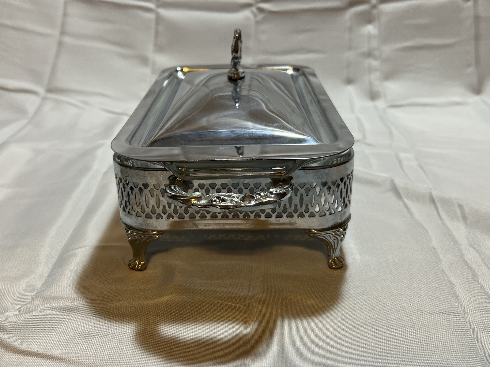 Anchor Hocking 1 qt Glass Bakeware With Serving Tray