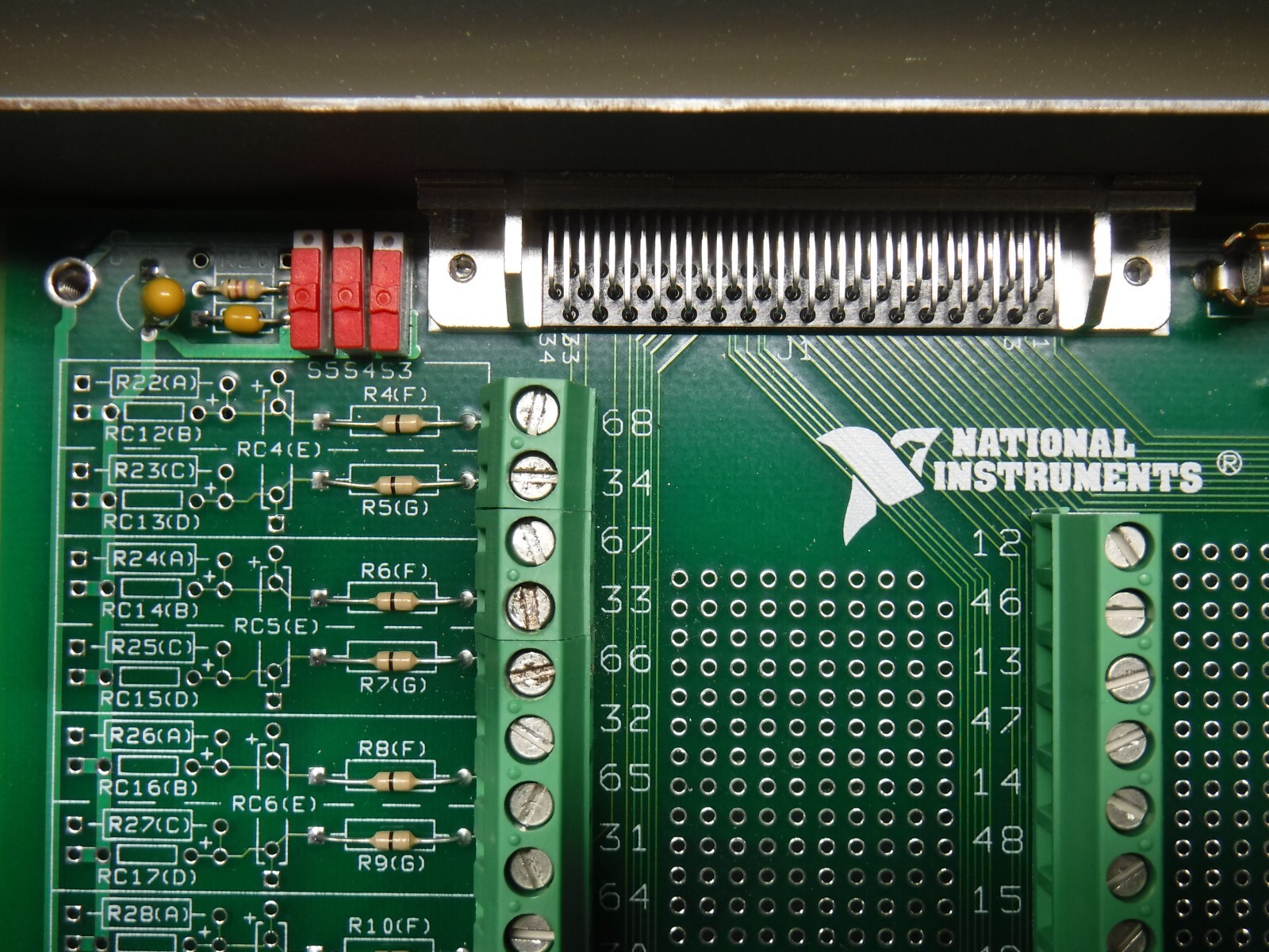 National Instruments SCB-68 Shielded I/O Connector Block