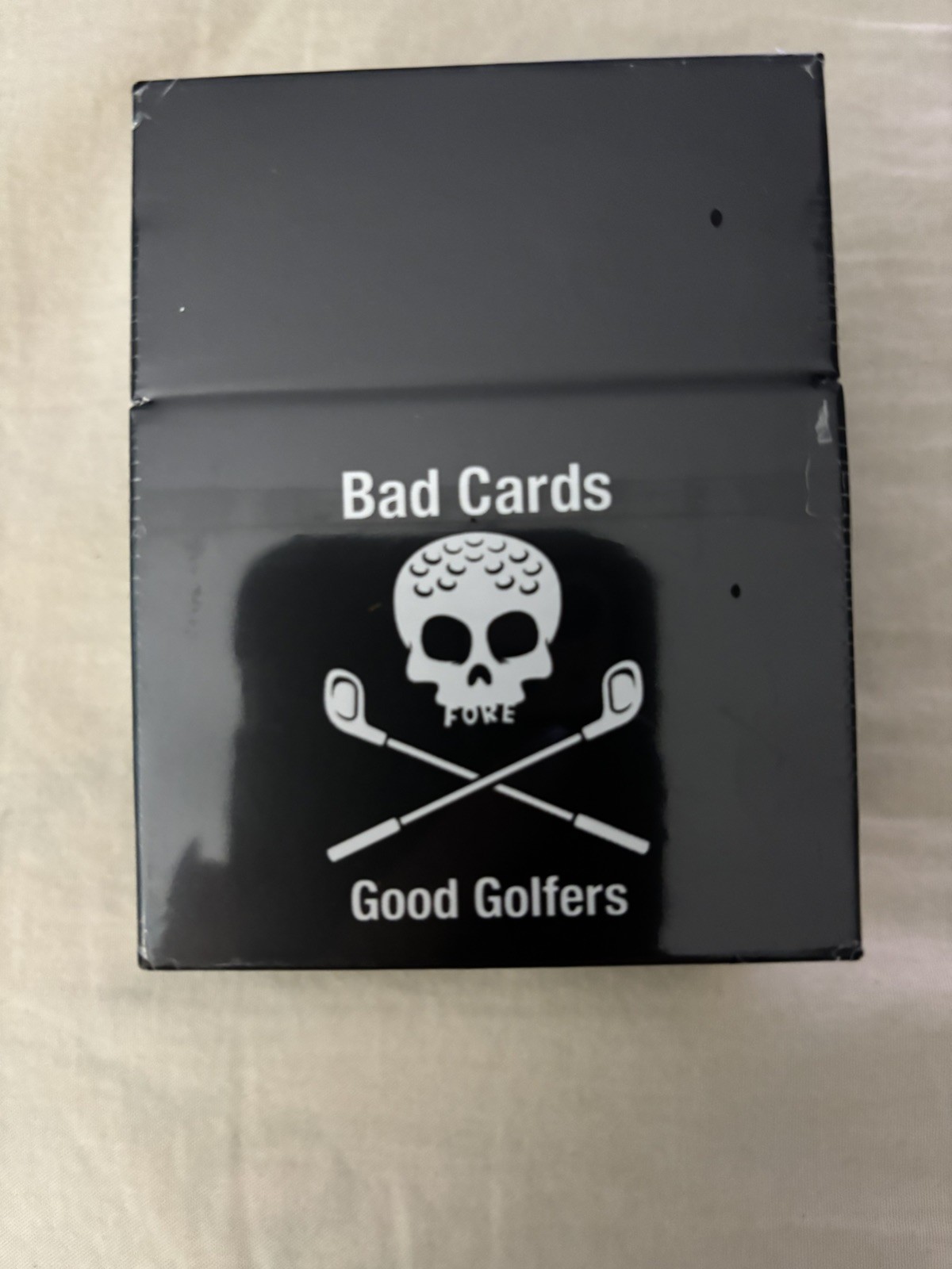 Bad Cards Fore Good Golfers Interactive Golf Card Game New Sealed Box