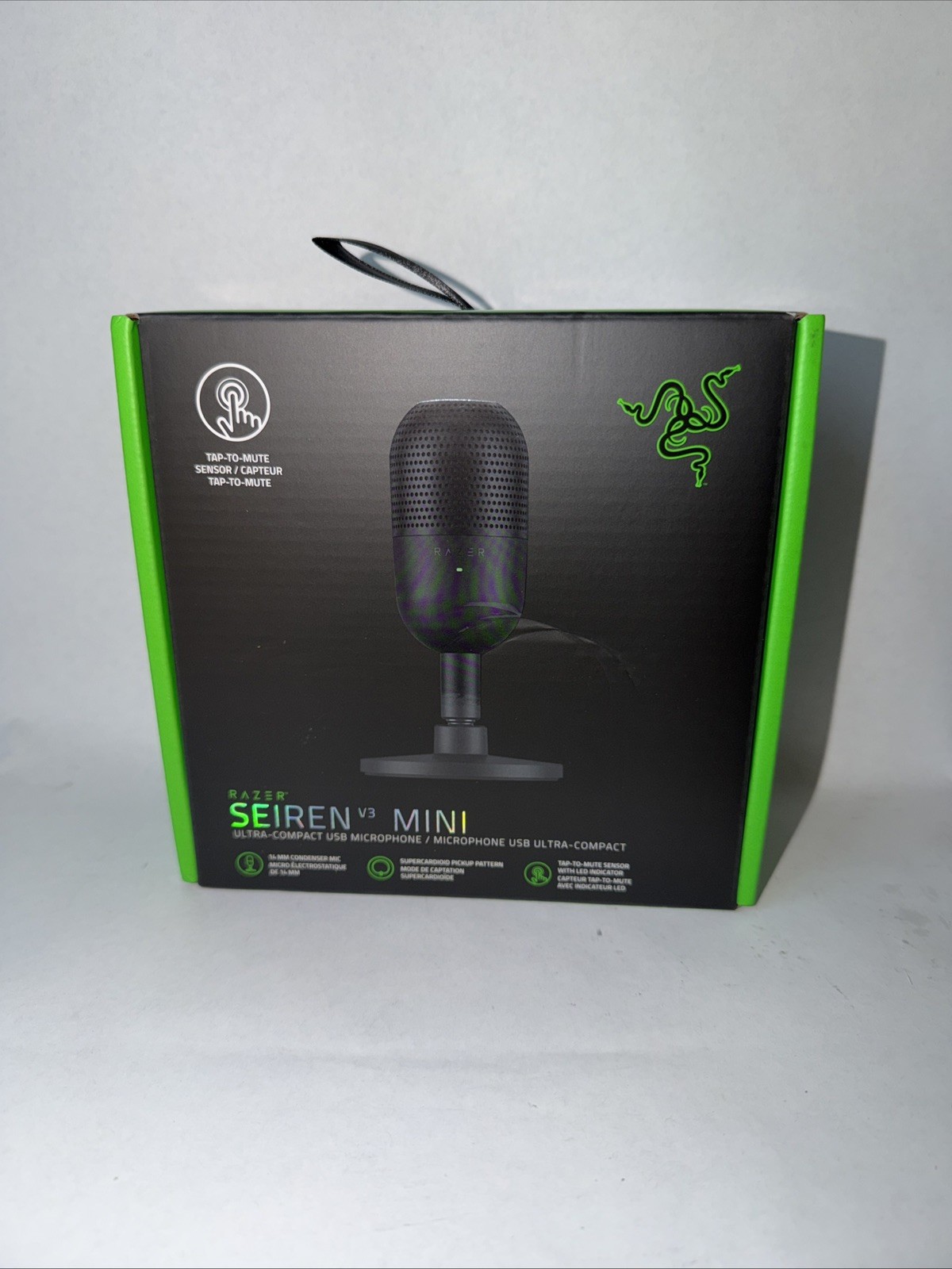 ⚡ Razer Seiren V3 Mini Ultra-Compact USB Microphone NIB (A3)