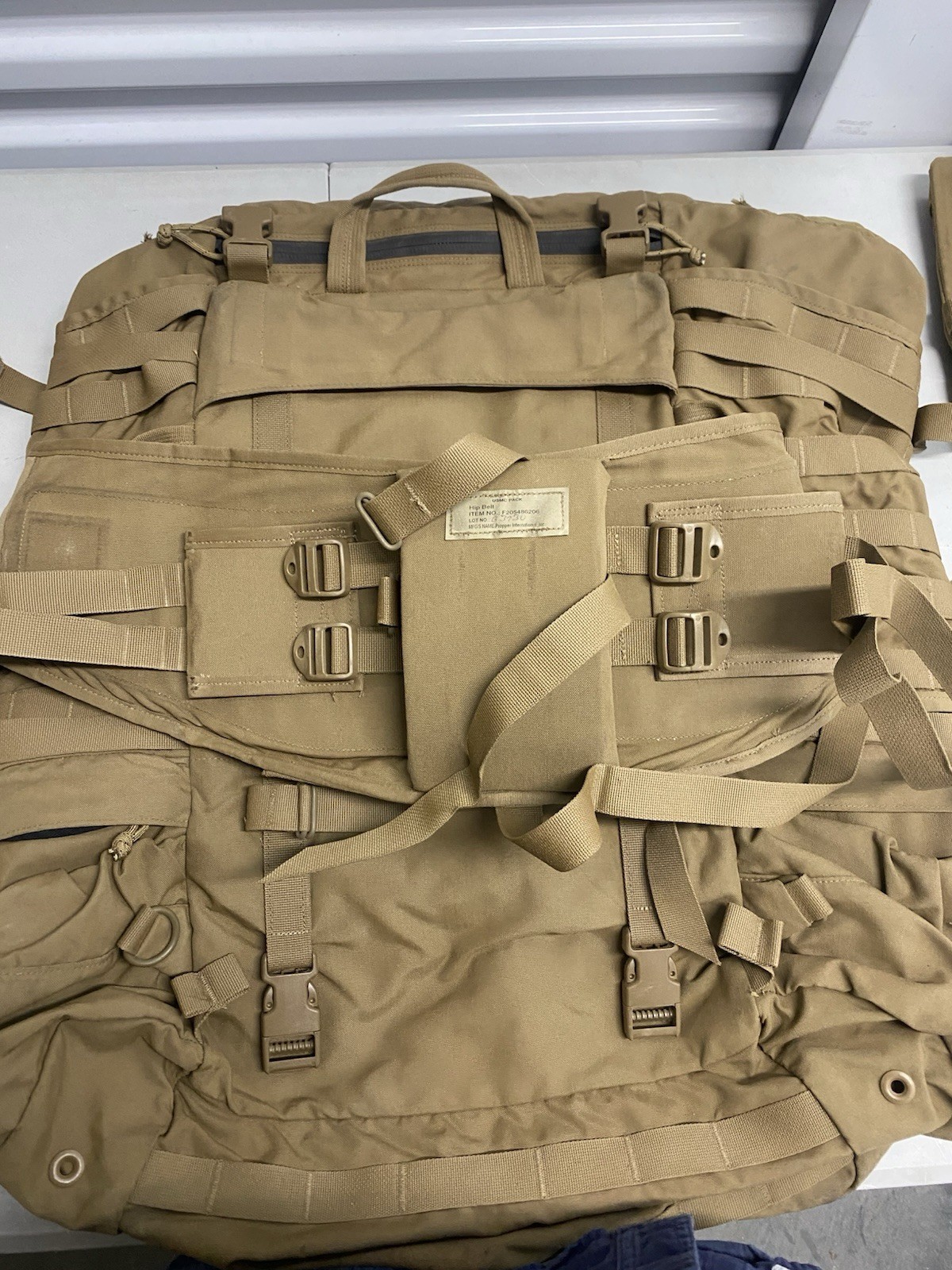 USMC FILBE Rucksack Set Complete Without Frame #1