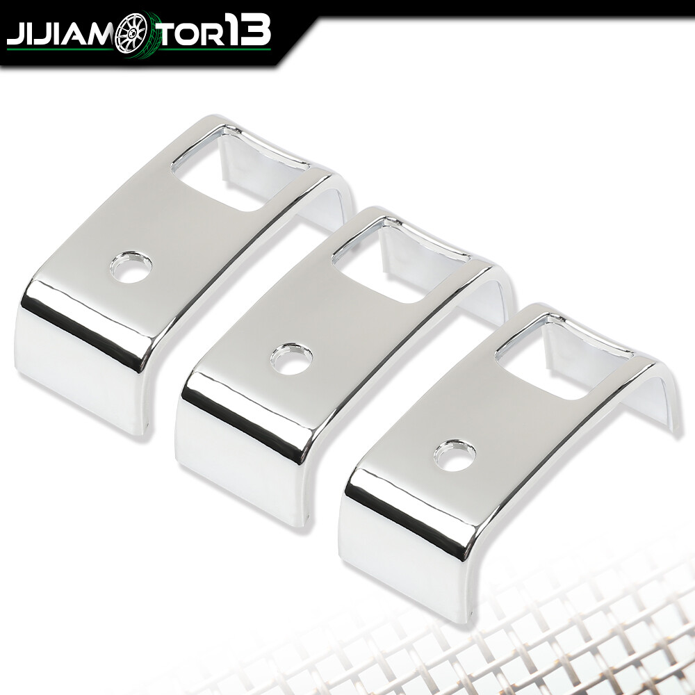 Chrome Rocker Switch Covers Fit For 06+ Kenworth W900 T660 T800 2 Opening Bezel