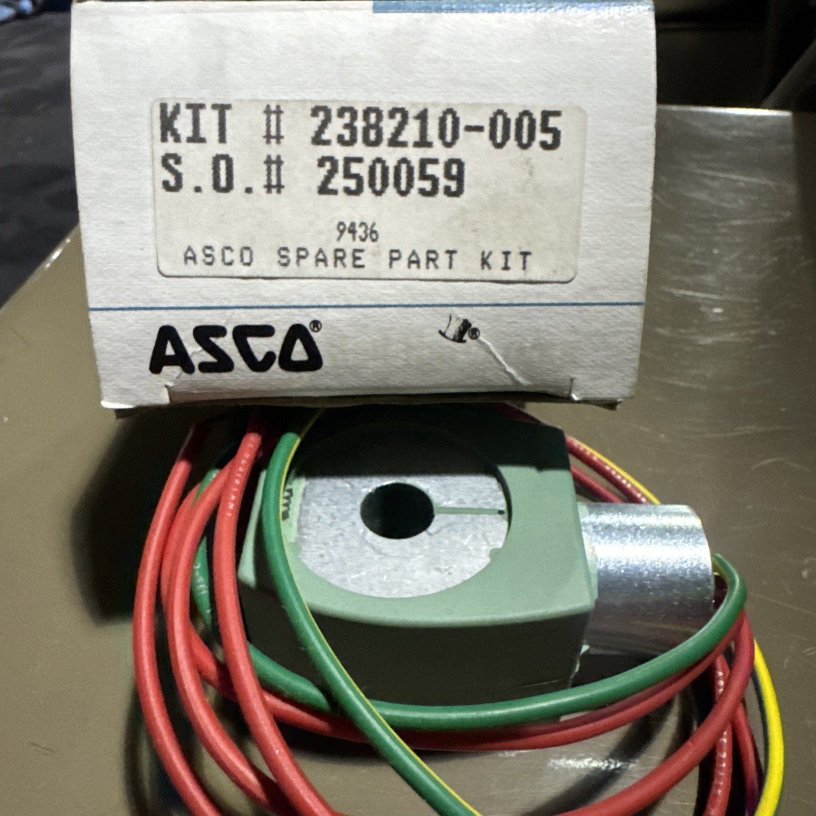 ASCO 238210-005 new in box old stock
