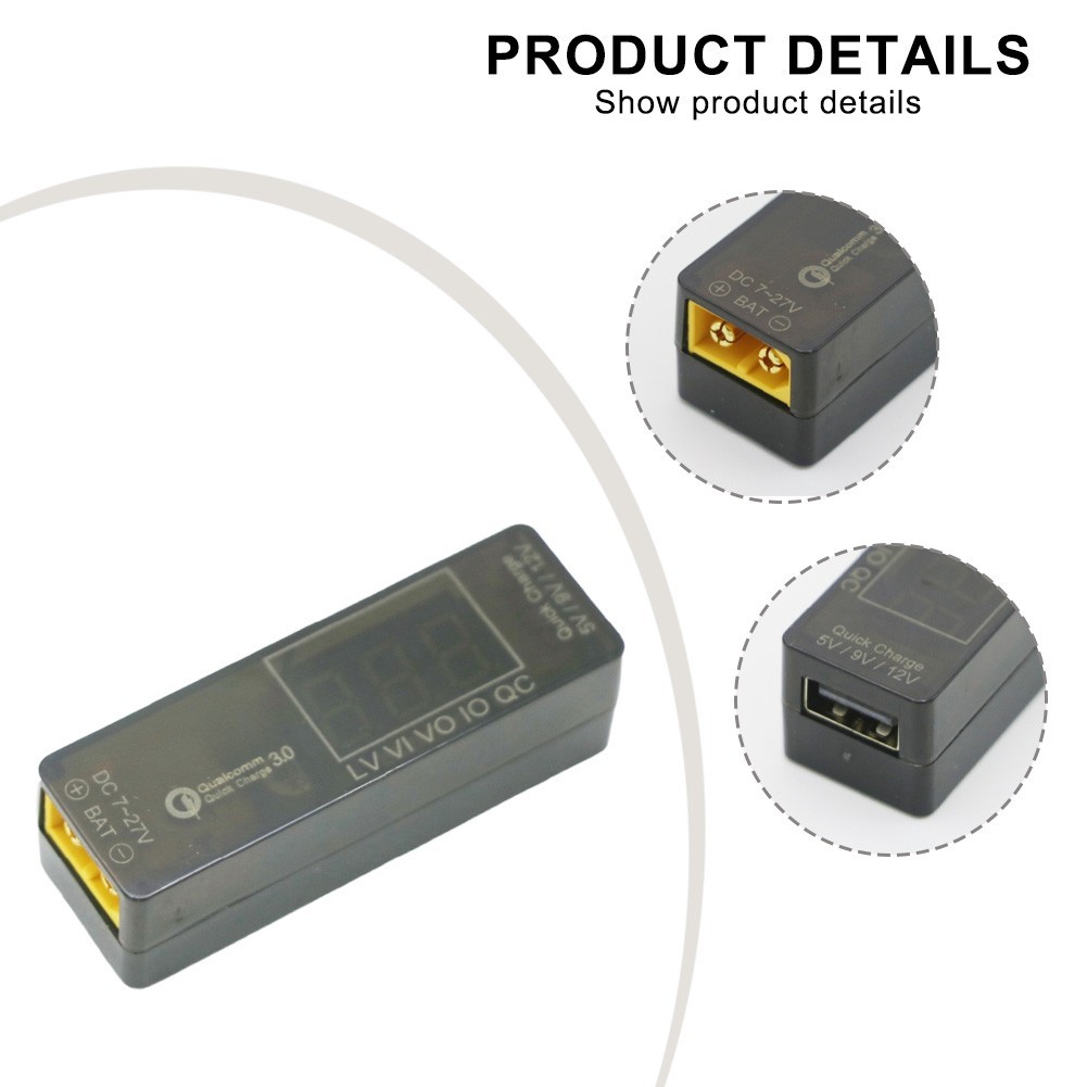 Plastic Fast for CHARGER for Lithium Packs with User Selectable